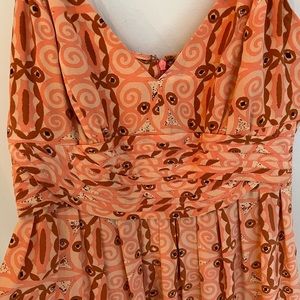 Tracy Reese dress, size 8. Altered to midi length